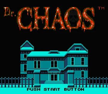 Dr. Chaos (USA) screen shot title